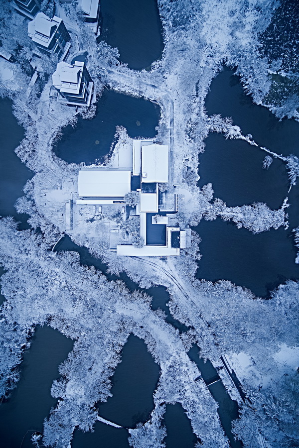 BIM建筑|杭州木守西溪酒店 | GOA年夜象设计