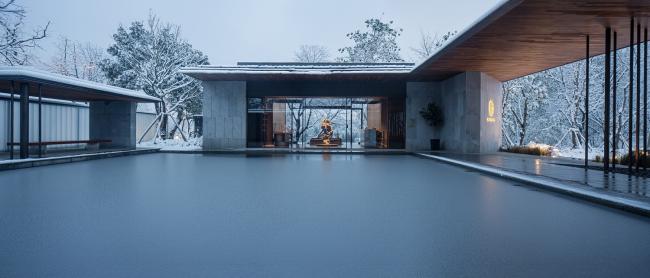 BIM建筑|杭州木守西溪酒店 | GOA年夜象设计