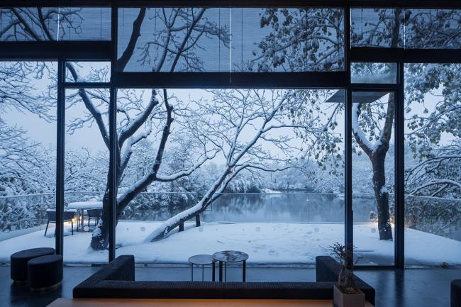 BIM建筑|杭州木守西溪酒店 | GOA年夜象设计