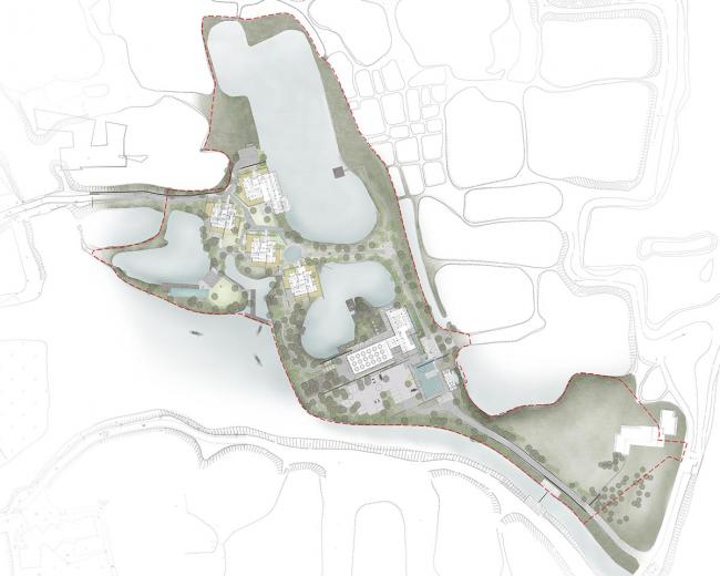 BIM建筑|杭州木守西溪酒店 | GOA年夜象设计