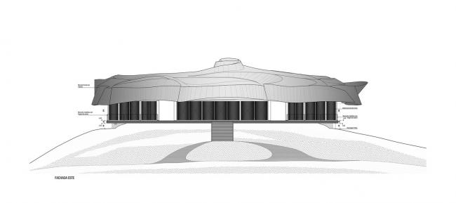 BIM建筑|升沉不定的屋顶隐喻山脉的绵延不停，智利维基酒店