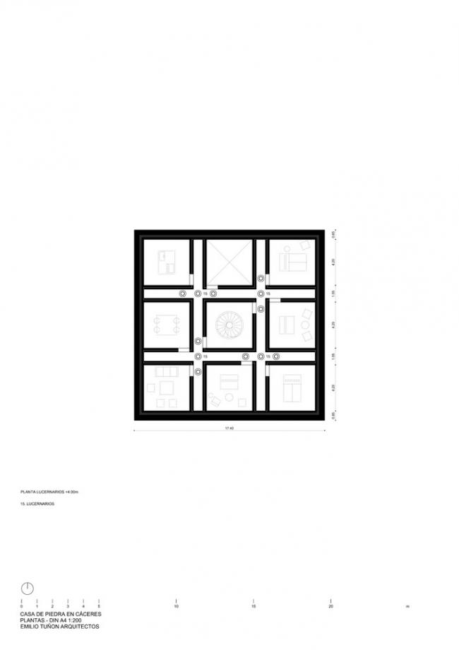 BIM建筑|慎重而机动：卡塞雷斯石头室第 / Tuñón Arquitectos