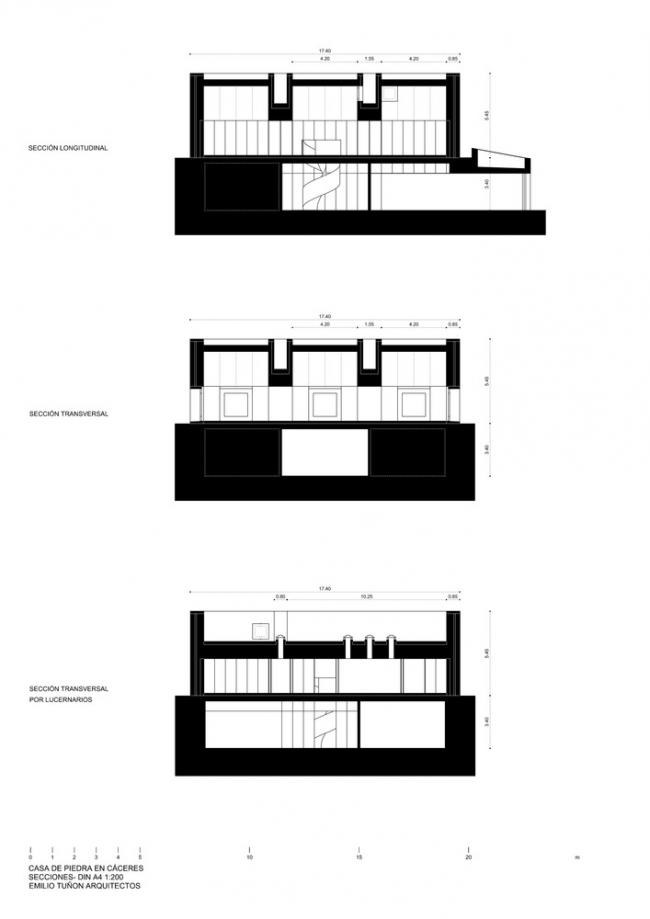 BIM建筑|慎重而机动：卡塞雷斯石头室第 / Tuñón Arquitectos