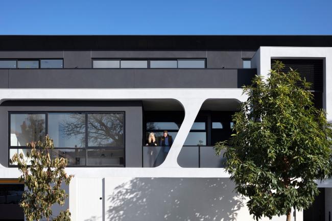 BIM建筑|跳跃分隔的脸色彰浮现代轻奢：澳洲精品酒店