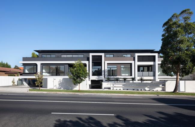 BIM建筑|跳跃分隔的脸色彰浮现代轻奢：澳洲精品酒店