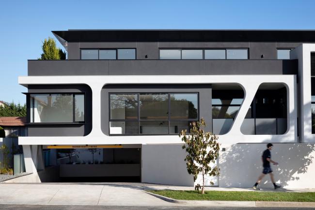 BIM建筑|跳跃分隔的脸色彰浮现代轻奢：澳洲精品酒店