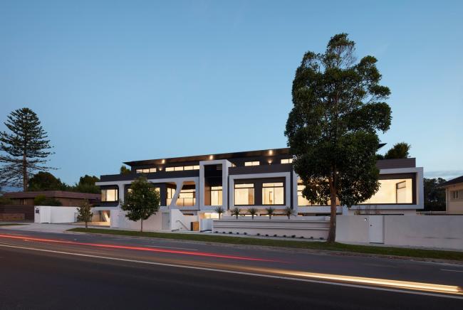 BIM建筑|跳跃分隔的脸色彰浮现代轻奢：澳洲精品酒店