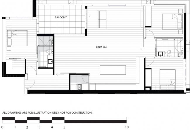 BIM建筑|跳跃分隔的脸色彰浮现代轻奢：澳洲精品酒店