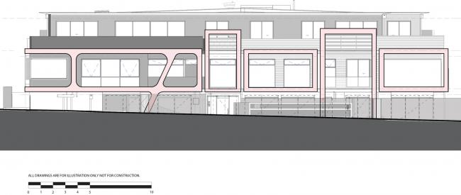 BIM建筑|跳跃分隔的脸色彰浮现代轻奢：澳洲精品酒店