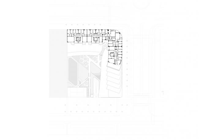 BIM建筑|自由曲线修建的白色雕塑：湖畔天台公寓