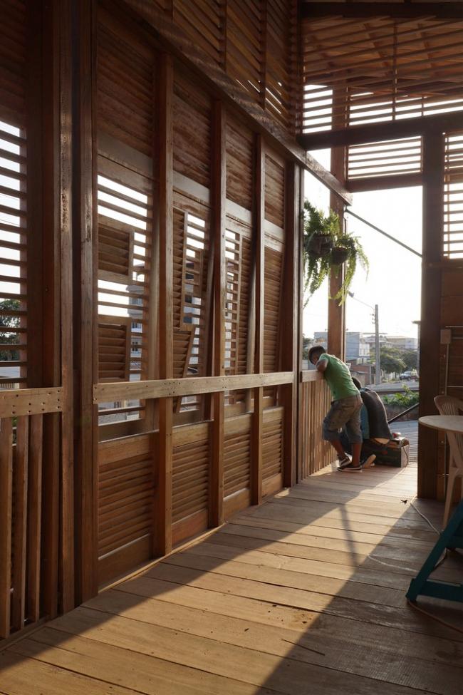 BIM建筑|传统木材搭建的人文关心：厄瓜多尔公社