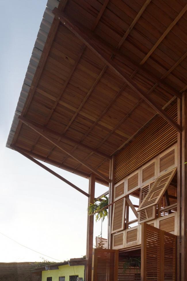 BIM建筑|传统木材搭建的人文关心：厄瓜多尔公社