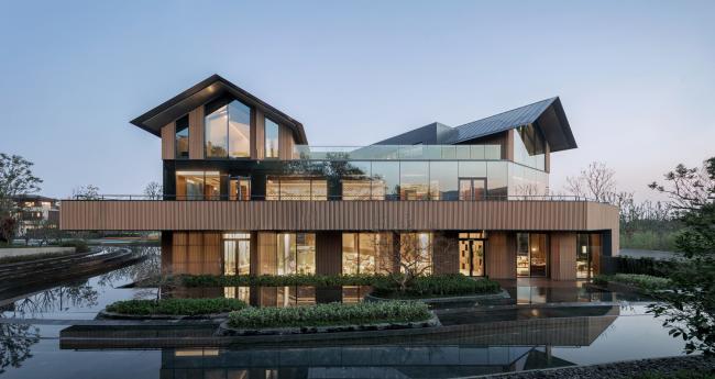 BIM建筑|仁恒南京凤凰山居温泉会所 / 上海中房建筑设计