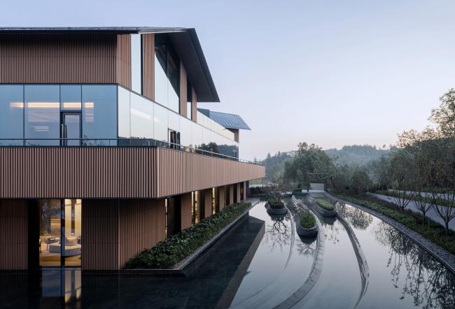 BIM建筑|仁恒南京凤凰山居温泉会所 / 上海中房建筑设计