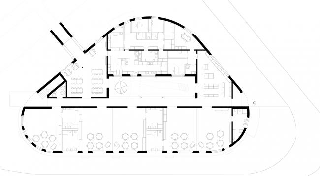 BIM建筑|混凝土与木板组成的弧形乐土：波兰幼儿园