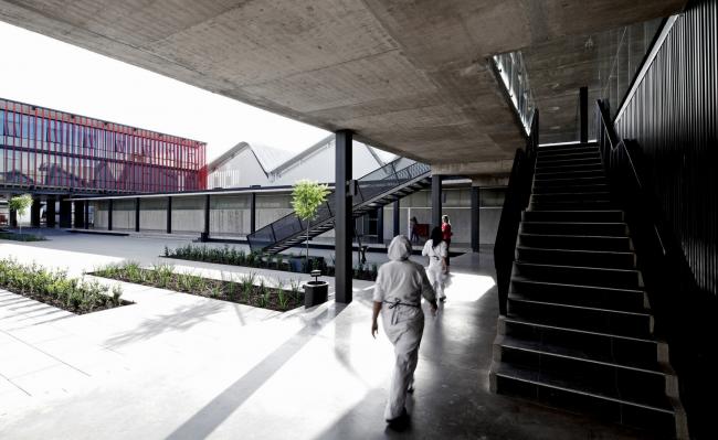 BIM建筑|现代金属质感，自由海浪屋顶诠释跨越50年时空的工场重构