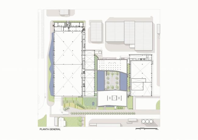 BIM建筑|现代金属质感，自由海浪屋顶诠释跨越50年时空的工场重构