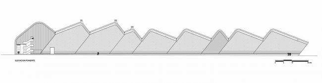 BIM建筑|现代金属质感，自由海浪屋顶诠释跨越50年时空的工场重构