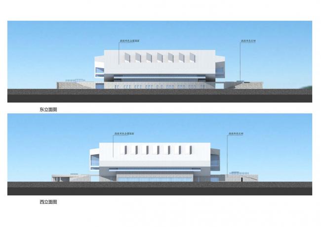 BIM建筑|青岛平度奥体中间 / 上海交通年夜学计划建筑设计