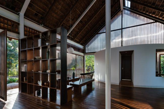 BIM建筑|浓浓书卷气，缠绵田园风：越南YT室第