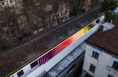 BIM建筑|沪上冬日初雪带来的一抹彩虹：粟上海社区美术馆·愚园-BIM建筑网