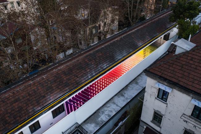 BIM建筑|沪上冬日初雪带来的一抹彩虹：粟上海社区美术馆·愚园