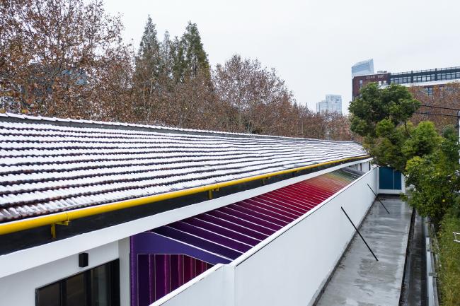 BIM建筑|沪上冬日初雪带来的一抹彩虹：粟上海社区美术馆·愚园