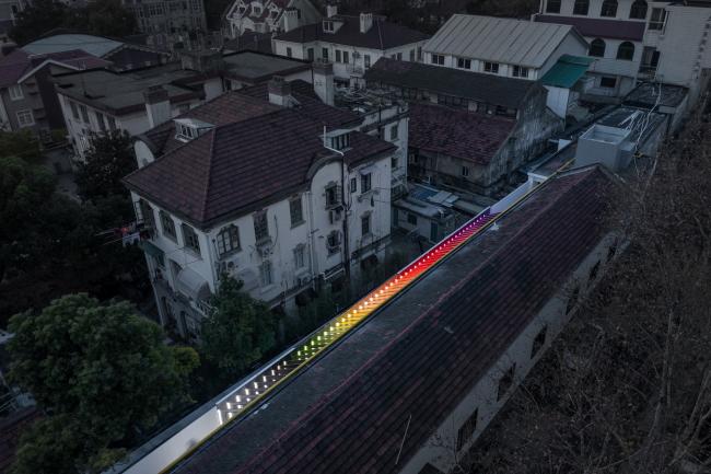 BIM建筑|沪上冬日初雪带来的一抹彩虹：粟上海社区美术馆·愚园