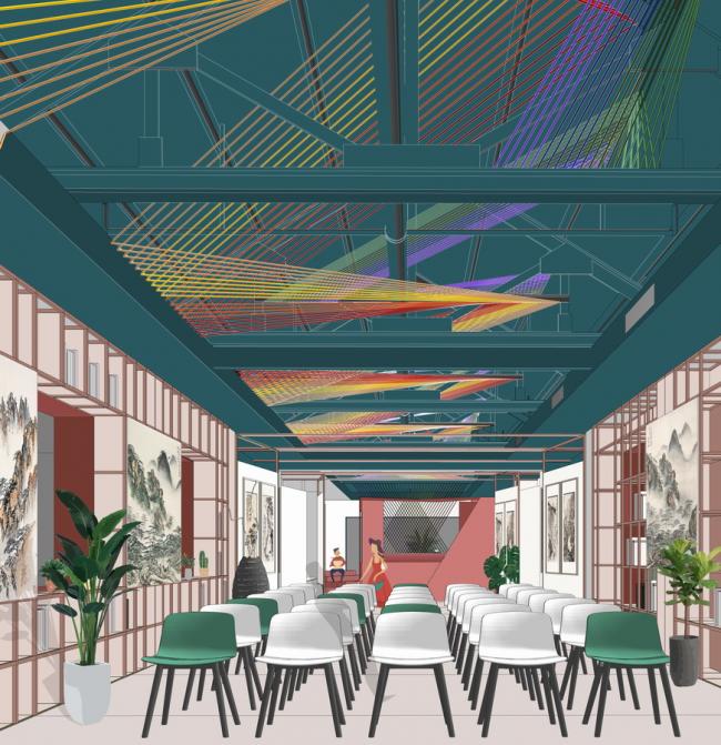 BIM建筑|沪上冬日初雪带来的一抹彩虹：粟上海社区美术馆·愚园