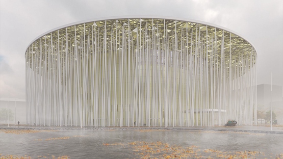 BIM|史蒂文·奇尔顿设计无锡“白柱金顶”剧院