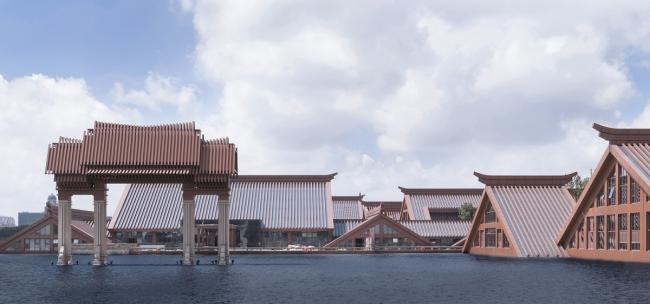 BIM建筑|上海松江广富林遗址文化展现馆 / 悉地国际（深圳）