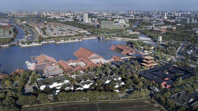 BIM建筑|上海松江广富林遗址文化展现馆 / 悉地国际（深圳）