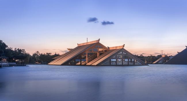 BIM建筑|上海松江广富林遗址文化展现馆 / 悉地国际（深圳）