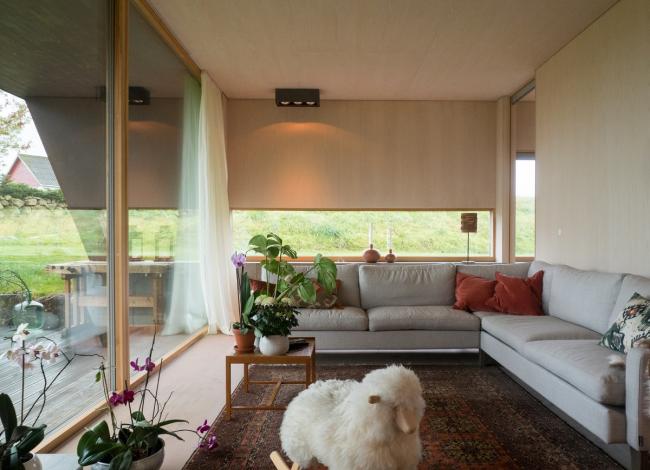 BIM建筑|仿佛一把被抛弃在郊野中心的旧铁犁：Tjelta室第