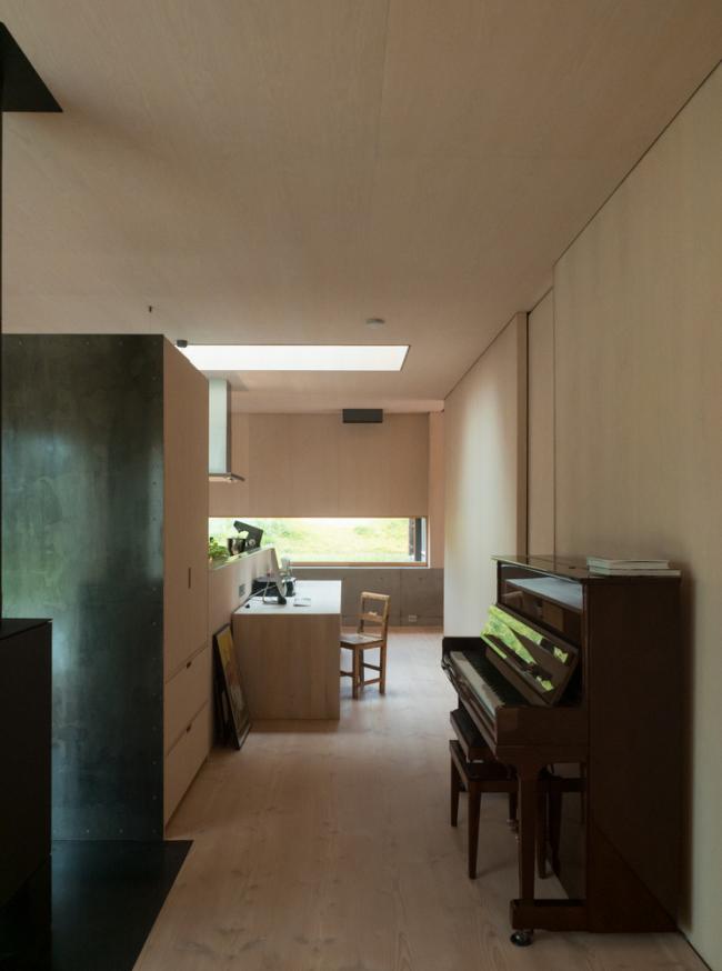 BIM建筑|仿佛一把被抛弃在郊野中心的旧铁犁：Tjelta室第