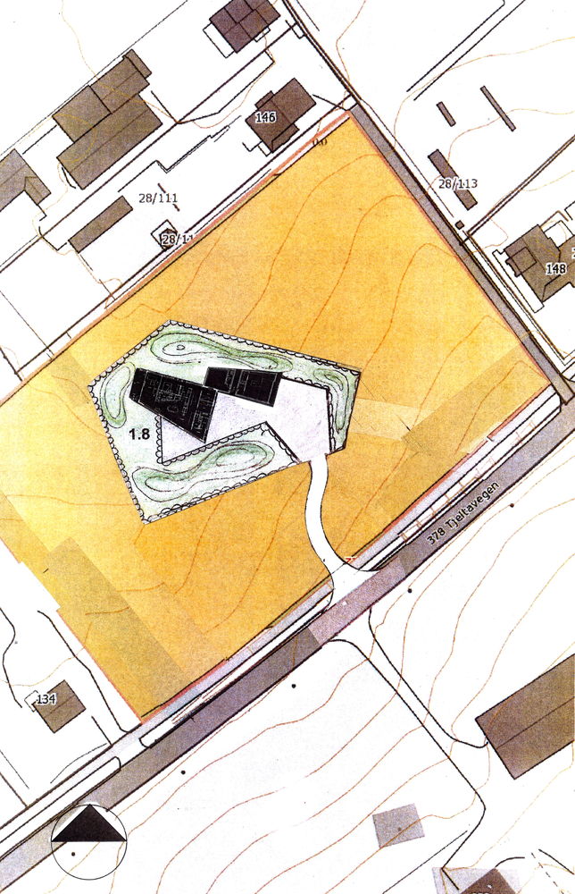 BIM建筑|仿佛一把被抛弃在郊野中心的旧铁犁：Tjelta室第