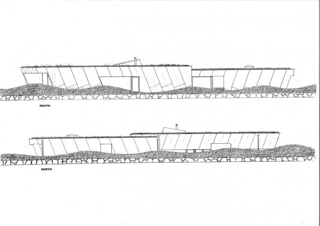 BIM建筑|仿佛一把被抛弃在郊野中心的旧铁犁：Tjelta室第