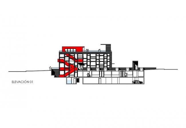 BIM建筑|斑斓亮丽，置在路边的宏大都会展览柜：米勒公司美术展览馆