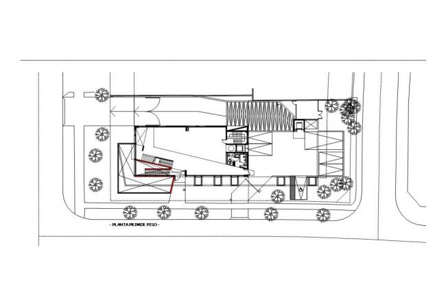 BIM建筑|斑斓亮丽，置在路边的宏大都会展览柜：米勒公司美术展览馆