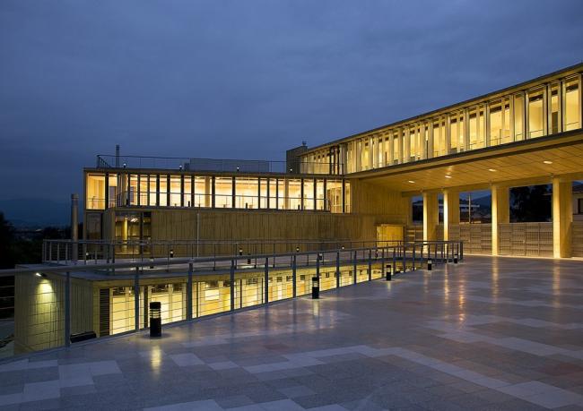 BIM建筑|多层级的体块嵌套，长方体量新的打开方法：市政办公中间年夜楼