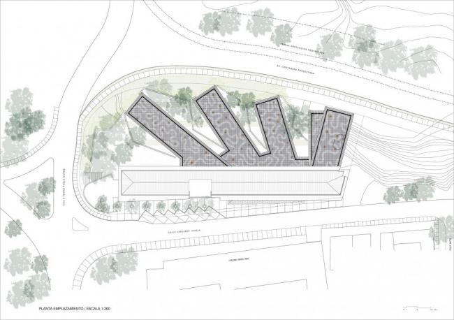 BIM建筑|多层级的体块嵌套，长方体量新的打开方法：市政办公中间年夜楼