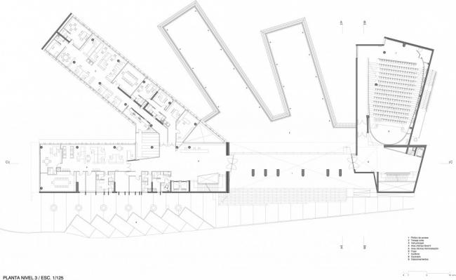 BIM建筑|多层级的体块嵌套，长方体量新的打开方法：市政办公中间年夜楼