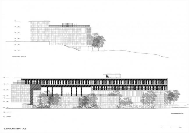 BIM建筑|多层级的体块嵌套，长方体量新的打开方法：市政办公中间年夜楼