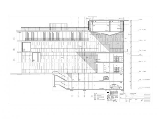 BIM建筑|多层级的体块嵌套，长方体量新的打开方法：市政办公中间年夜楼