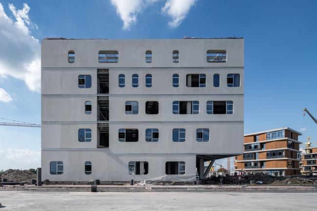 BIM建筑|OPEN 颁布上海青浦温和双语黉舍施工图，为分歧年纪孩子设计“聚落校园”