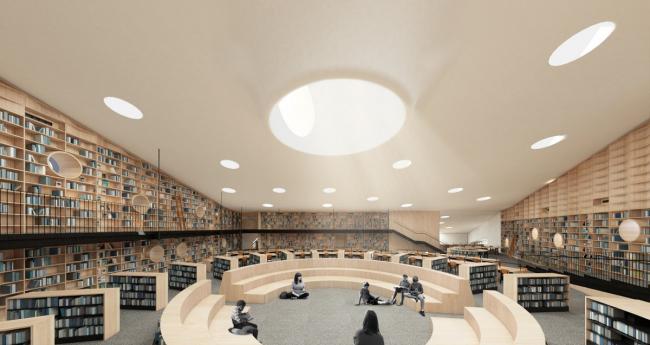 BIM建筑|OPEN 颁布上海青浦温和双语黉舍施工图，为分歧年纪孩子设计“聚落校园”