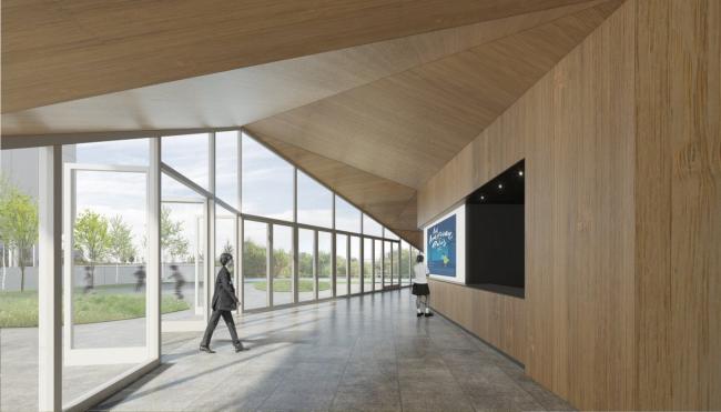 BIM建筑|OPEN 颁布上海青浦温和双语黉舍施工图，为分歧年纪孩子设计“聚落校园”