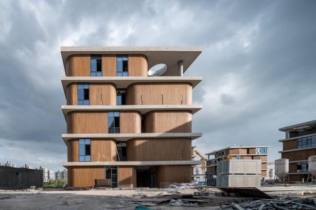 BIM建筑|OPEN 颁布上海青浦温和双语黉舍施工图，为分歧年纪孩子设计“聚落校园”