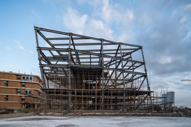 BIM建筑|OPEN 颁布上海青浦温和双语黉舍施工图，为分歧年纪孩子设计“聚落校园”