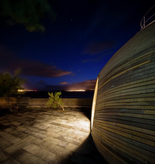 BIM建筑|海岛餐厅酒店——岩石，酒桶和鲸鱼拟态的想象力融会之作